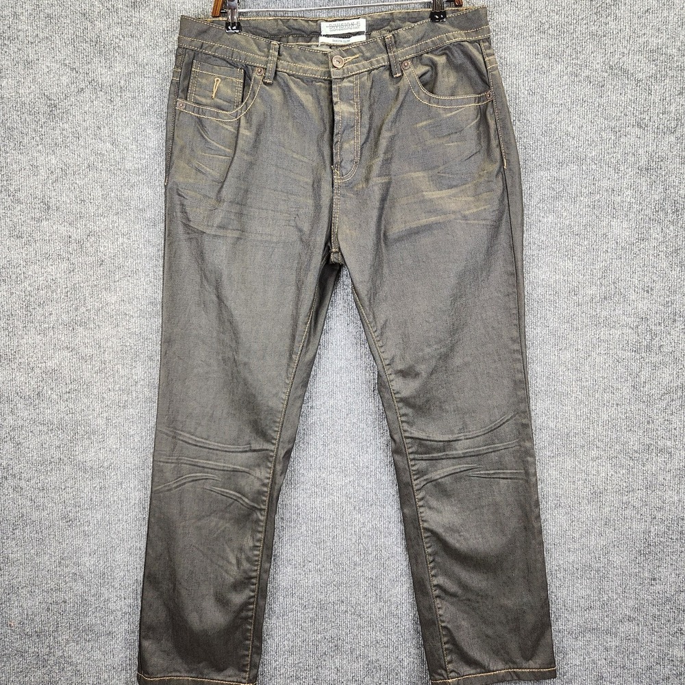 DIVISION E Jeans Men's 36x30 Dakota Slim Fit Denim